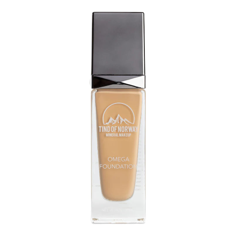 Farge:Omega Foundation nr. 4.1 Warm Honey (Medium med gyldne undertoner)