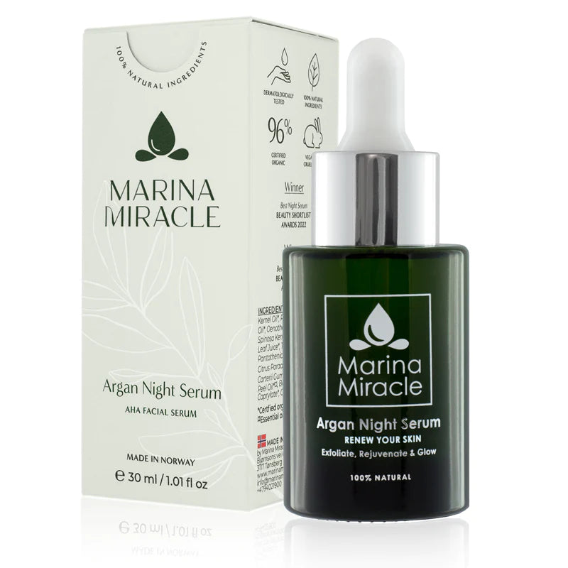 Ansiktsolje - Argan Night Serum