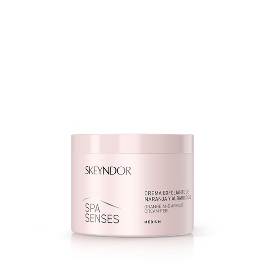 Appelsin- og aprikoskremskall profesjonell- Spa Senses 500ml