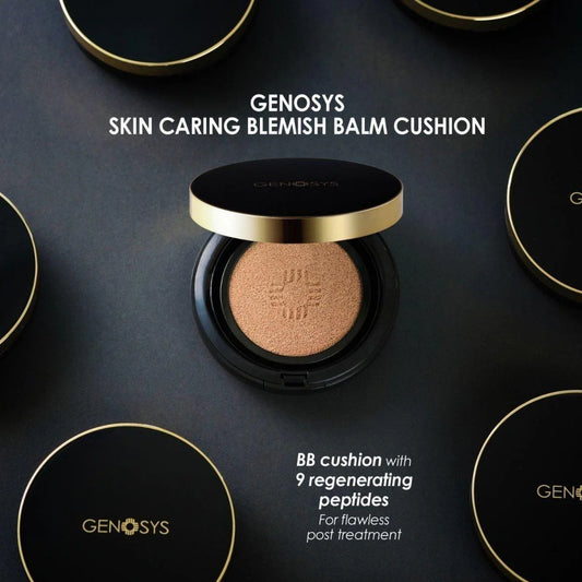 GENOSYS Blemish Balm Cushion Camel SPF50 - inkl. 1 stk. refill